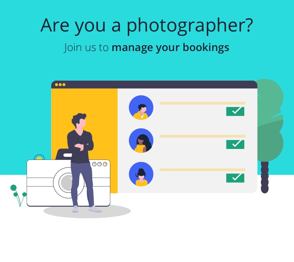 photography booking app